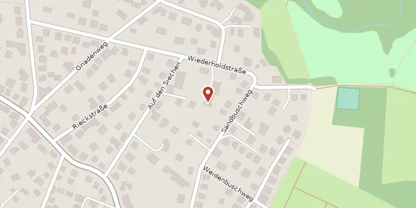 Karte der Umgebung von Wiederholdstraße 22a, 34132 Kassel