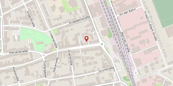 Karte der Umgebung von Eilenburger Str. 65, 04509 Delitzsch