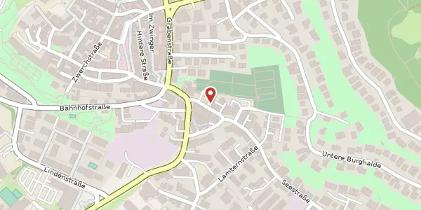 Karte der Umgebung von Seestraße 13, 71229 Leonberg