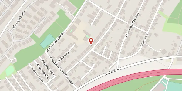 Karte der Umgebung von Wiesenstraße 112, 66386 St. Ingbert