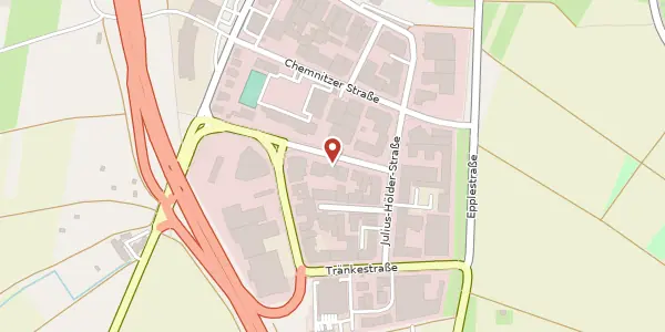 Karte der Umgebung von Bruno-Jacoby-Weg 10, 70597 Stuttgart