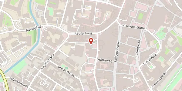Karte der Umgebung von Picassoplatz 3, 48143 Münster