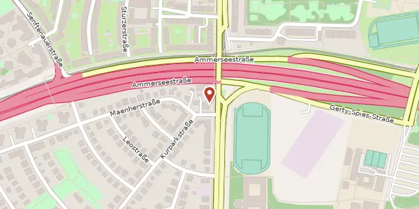 Karte der Umgebung von Fürstenrieder Str. 170, 81377 München
