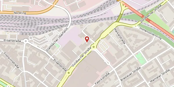 Karte der Umgebung von Goldbacher Str. 33, 63739 Aschaffenburg
