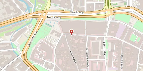Karte der Umgebung von Brühl 6, 04109 Leipzig
