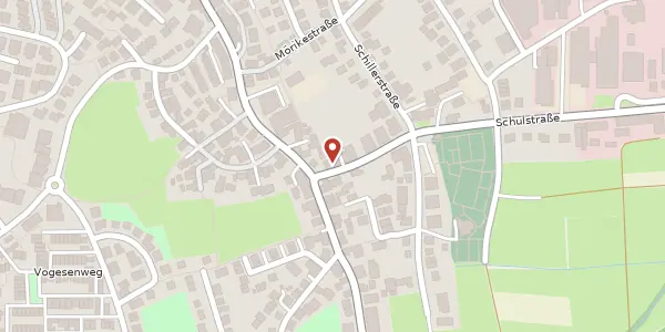 Karte der Umgebung von Schulstraße 1, 70794 Filderstadt