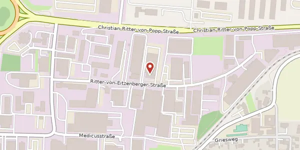 Karte der Umgebung von Ritter-von-Eitzenberger-Str. 11, 95448 Bayreuth