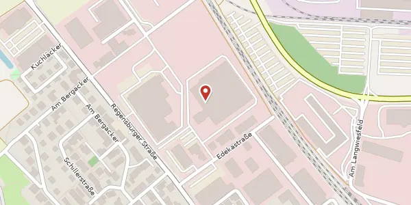Karte der Umgebung von Edekastraße 1, 93083 Obertraubling
