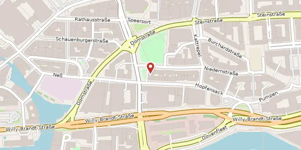 Karte der Umgebung von Alter Fischmarkt 11, 20457 Hamburg