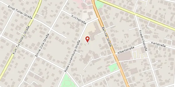 Karte der Umgebung von Rosa-Luxemburg-Straße 58, 16540 Hohen Neuendorf