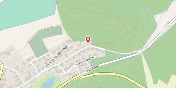Karte der Umgebung von Hörnlishofstraße 23, 78126 Königsfeld