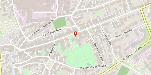 Karte der Umgebung von Friedrich-Ebert-Str. 75-77, 42719 Solingen