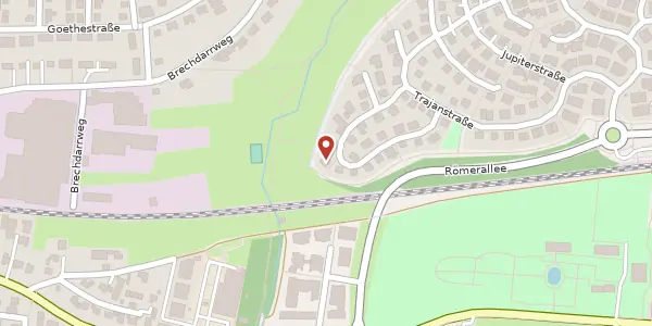Karte der Umgebung von Caracallastraße 14, 74613 Öhringen