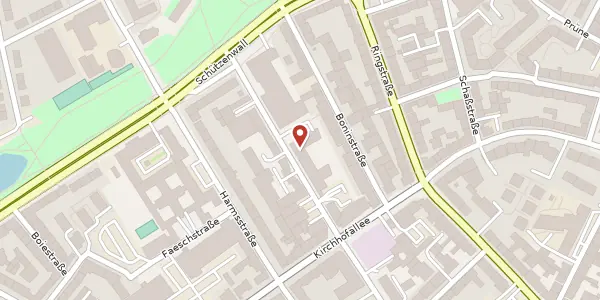 Karte der Umgebung von Deliusstraße 16, 24114 Kiel