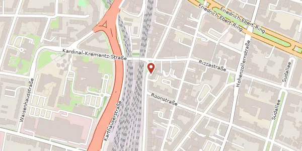 Karte der Umgebung von Löhrstraße 119, 56068 Koblenz