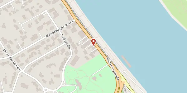 Karte der Umgebung von Oberländer Ufer 192, 50968 Köln