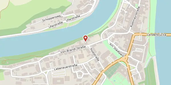 Karte der Umgebung von von-Brandl-Straße 10, 83410 Laufen