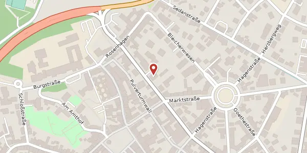 Karte der Umgebung von Werderstraße 19, 31224 Peine