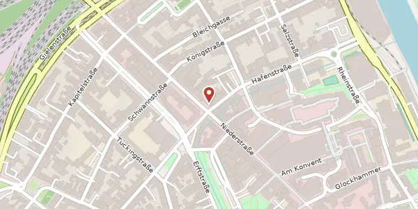 Karte der Umgebung von Krefelder Str. 68, 41460 Neuss