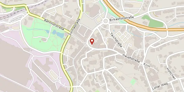 Karte der Umgebung von Hauptstr. 15, 58540 Meinerzhagen