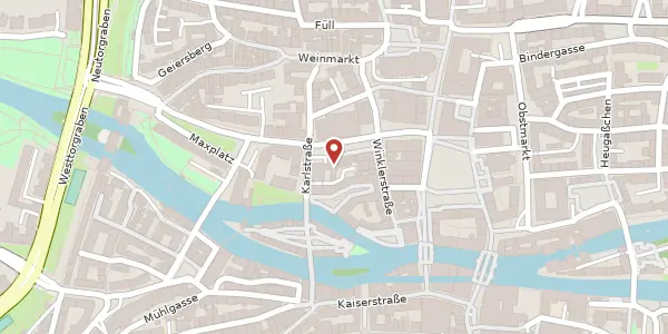 Karte der Umgebung von Augustinerstraße 11, 90403 Nürnberg