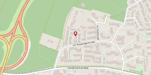 Karte der Umgebung von Lina-Himmelhuber-Str. 10, 61440 Oberursel