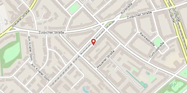Karte der Umgebung von Hermeskeilerstr. 7, 50935 Köln