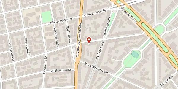 Karte der Umgebung von Egenolffstr. 37, 60316 Frankfurt