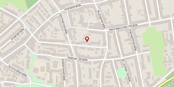 Karte der Umgebung von Straßburger Str. 16, 47137 Duisburg