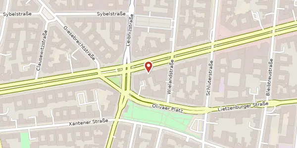 Karte der Umgebung von Kurfürstendamm 184, 10707 Berlin