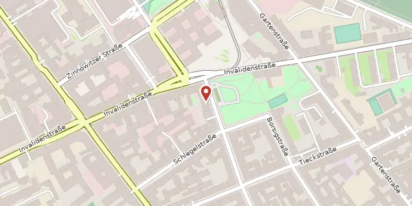 Karte der Umgebung von Eichendorffstraße 14, 10115 Berlin