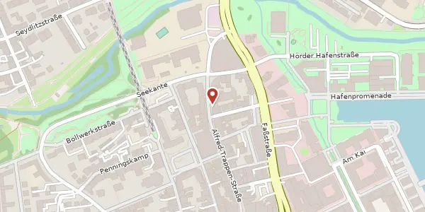 Karte der Umgebung von Alfred-Trappen-Str. 34, 44263 Dortmund