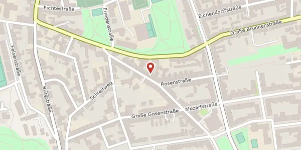 Karte der Umgebung von Triftstr. 26/27, 06114 Halle (Saale)