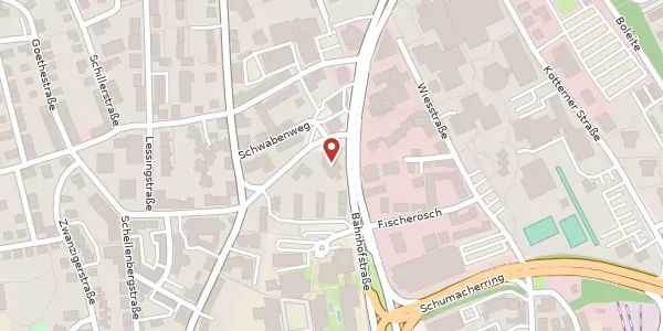 Karte der Umgebung von Bahnhofstr. 57, 87435 Kempten