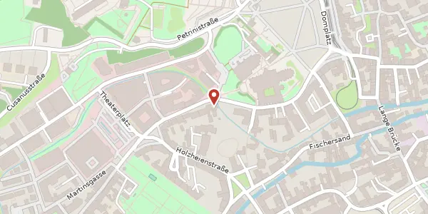 Karte der Umgebung von Mainzerhofstraße 1, 99084 Erfurt
