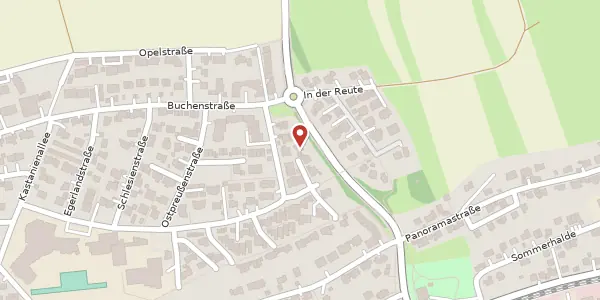 Karte der Umgebung von Ahornstraße 6, 73035 Göppingen