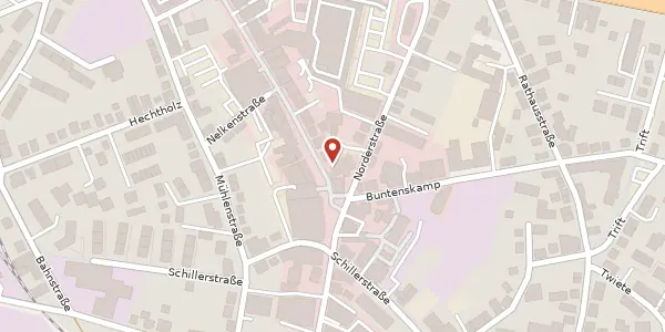 Karte der Umgebung von Bergedorfer Straße 37 a, 21502 Geesthacht