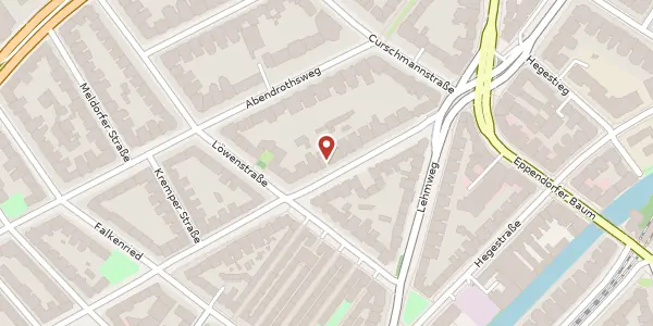 Karte der Umgebung von Eppendorfer Weg 267, 20251 Hamburg