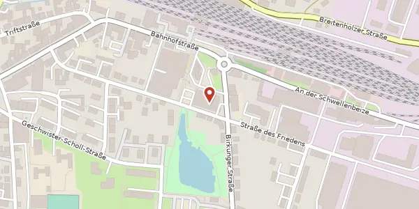 Karte der Umgebung von Lutherstraße 23, 37327 Leinefelde-Worbis