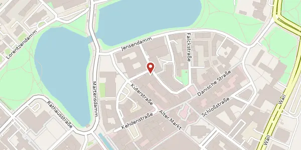 Karte der Umgebung von Haßstraße 17, 24103 Kiel