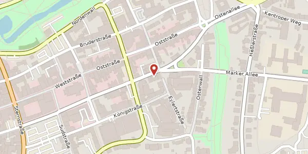Karte der Umgebung von Widumstr. 38, 59065 Hamm