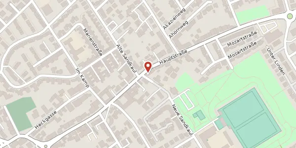 Karte der Umgebung von Hauptstrasse 62, 50859 Köln