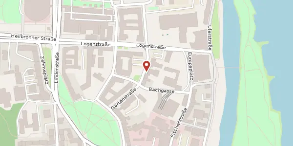 Karte der Umgebung von Gartenstraße 2, 15230 Frankfurt (Oder)