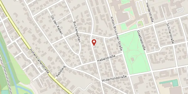 Karte der Umgebung von Burgstr. 34, 78224 Singen (Hohentwiel)