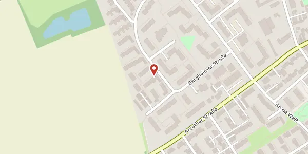Karte der Umgebung von Grevenbroicher Str. 159, 47807 Krefeld
