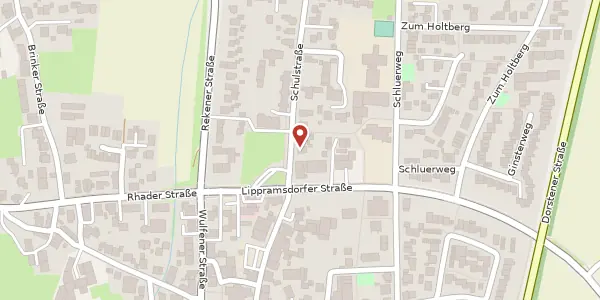 Karte der Umgebung von Schulstr. 20 a, 46286 Dorsten