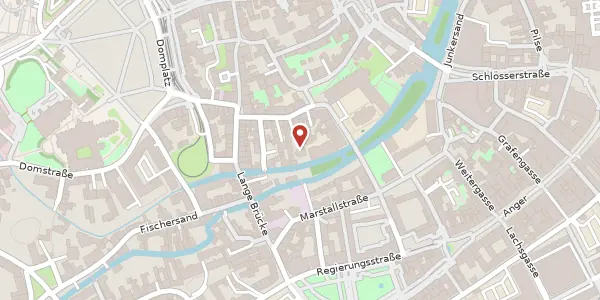 Karte der Umgebung von Paulstraße 20, 99084 Erfurt