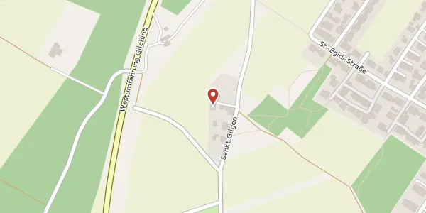 Karte der Umgebung von St. Gilgen 16, 82205 Gilching