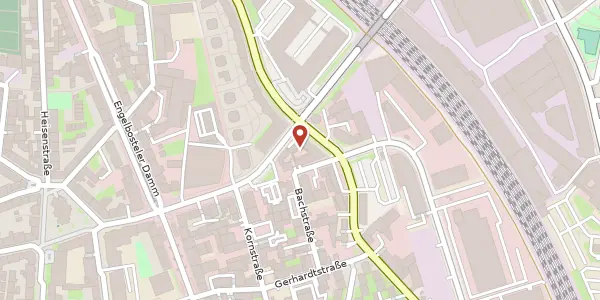 Karte der Umgebung von Kopernikusstraße 14, 30167 Hannover