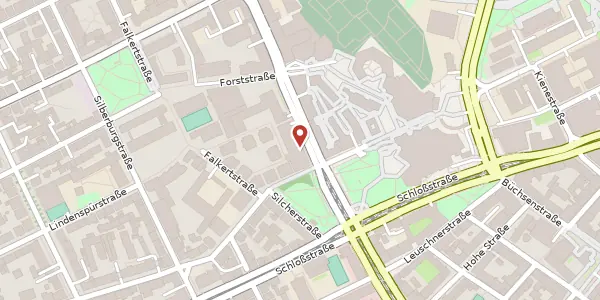 Karte der Umgebung von Seidenstraße 19, 70174 Stuttgart
